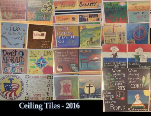 Classroom Ceiling Tiles